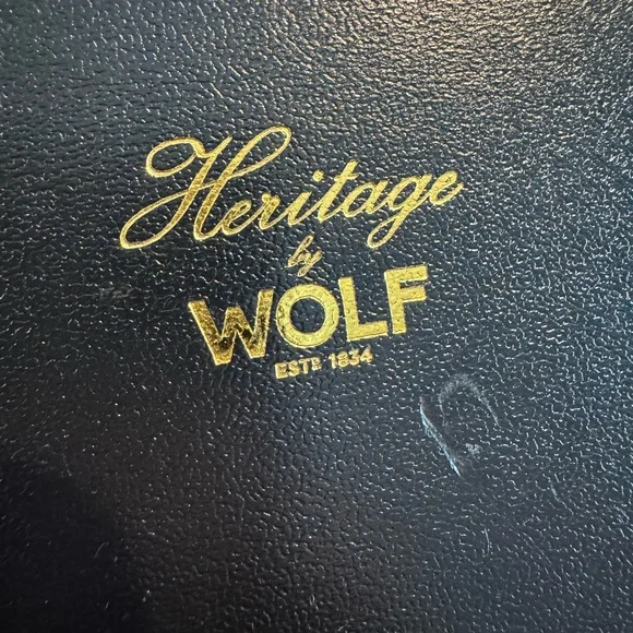 Wolf Heritage Safe Deposit Jewelry Box with lock & key. Never used. - Picture 6 of 9
